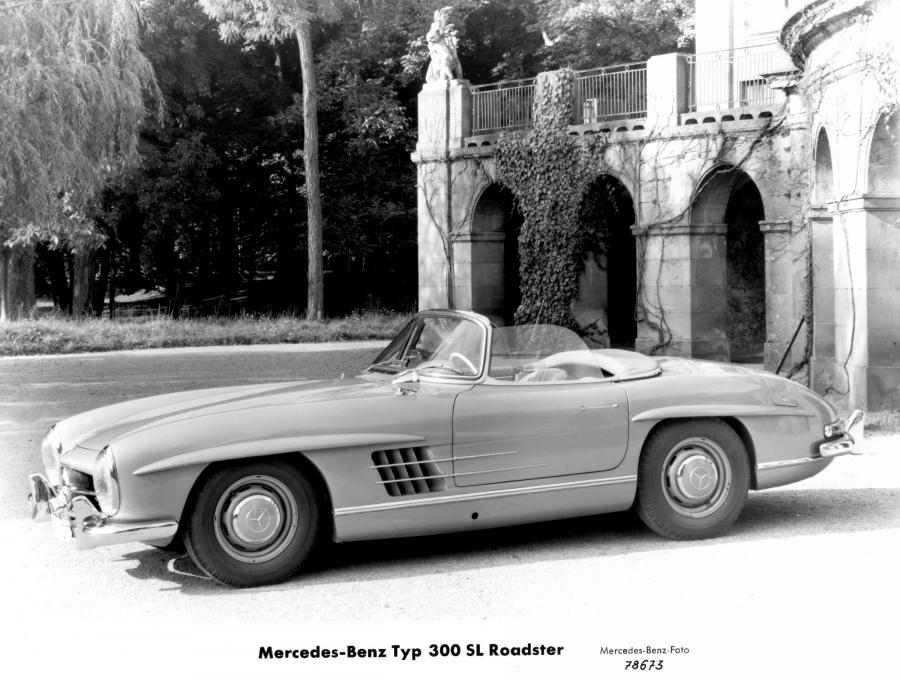  Mercedes-Benz 300 SL Roadster 1957 года  (фото 19 из 89)